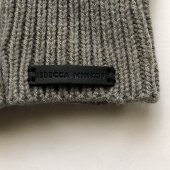 NWOT Rebecca Minkoff Grey Tech Gloves - Picture 2 of 3